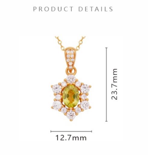 Natural topaz citrine amethyst and other colorful gemstone necklace